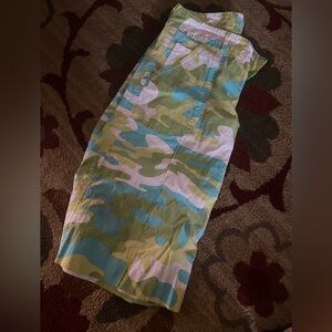 Camouflage Cargo Shorts